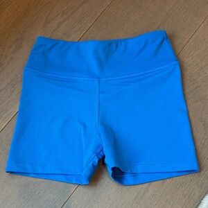 Athleta kids Vibrant Blue Bike Shorts
